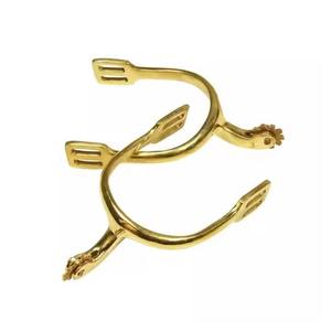 เดือยขี่ม้าแบบตะวันตกสำหรับมืออาชีพ พร้อมลวดลายดอกไม้เคลือบเงิน - Product Image 6