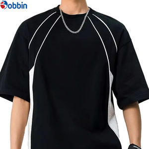 Camiseta Personalizada con Logotipo para Hombre, Talla Grande, Algodón Grueso, Manga Corta, Lisa, Unisex, Personalizable - Product Image 2