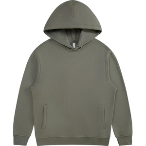Sweat à capuche d'hiver pour homme, personnalisé avec logo, 100 % coton molletonné, coupe oversize, imprimé, zippé, sans cordons, vente en gros - Product Image 2