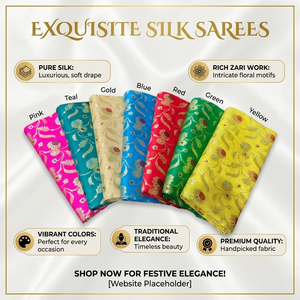 Bright Coloured Banarasi Brocade 100% Polyester <b>Fabric</b> Floral Jacquard Weave Abrasion-Resistant Medium Weight for Wedding - Product Image 6