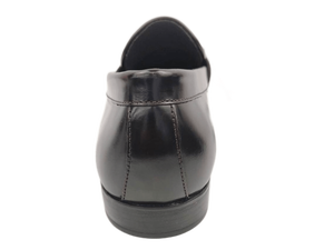 Zapatos Formales de Hombre, Estilo Slip-On, Parte Superior de Cuero Vacuno, Suela de Goma Lisa, Punta Cerrada, Antideslizantes, con Amortiguación de Aire, para Oficina y Carrera Profesional - Product Image 4