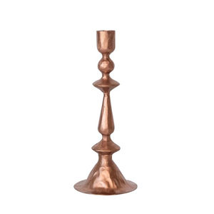 Support de bougie en métal noir fini, design filaire, pour la décoration de la maison et les fêtes de Noël, pour bougies coniques de table - Product Image 3