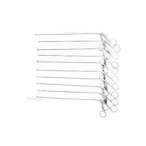 Set de laringoscopio endoscópico ENT con pedestal, instrumentos de microcirugía laríngea para procedimientos de vía aérea - Product Image 6