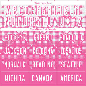 Camiseta de Fútbol BAND BROTHERS Blanca y Rosa de Manga Larga, Camiseta Deportiva Transpirable de Secado Rápido de Poliéster para Partido - Product Image 5