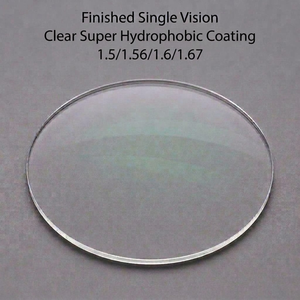 เลนส์สายตาสำเร็จรูปแบบ Single Vision Stock 1.6 ทรงกลม ใส พร้อมเคลือบแข็งแบบมัลติโค้ท HMC, ค่าสายตาเอียง -2.25 ถึง -4.00 - Product Image 1