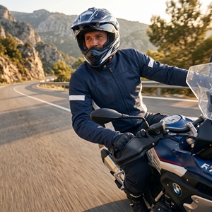 <b>Men</b>’s Cordura Motorcycle <b>Jacket</b> – Breathable Perforated Riding <b>Jacket</b>-Factory rate hike impex - Product Image 6