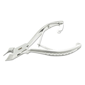 Ensemble d'outils à ongles en acier inoxydable 5 pièces : Coupe-ongles à lame courbée, Pince à cuticules de précision, Repousse-cuticules - Product Image 6