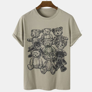 Camisetas de Hombre Lisas de Alta Calidad, Algodón, Impresión Personalizada, Proveedor al por Mayor, Ropa Urbana 2026 - Product Image 1