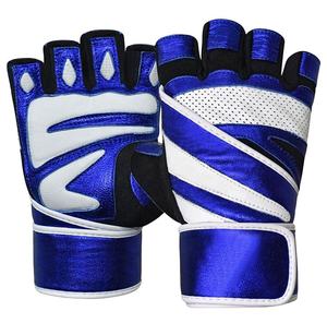 ถุงมือหนังออกกำลังกายสำหรับผู้ชาย ออกแบบพิเศษสำหรับยกน้ำหนัก เพาะกาย และปั่นจักรยาน-ระบายอากาศได้ดี สวมใส่สบาย เหมาะสำหรับใช้งานกลางแจ้งทุกวัน - Product Image 2