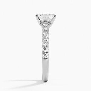 BOJ <b>Ring</b> 094 <b>Emerald</b> Cut 925 <b>Silver</b> Halo Stone Prong Setting Solitaire Diamond <b>Ring</b> 2ct D Color VVS1 Moissanite GRA Certified - Product Image 3