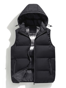 Matte Finish Puffer <b>Vest</b> Custom Logo Windproof <b>Thermal</b> Insulated Winter Bubble Bodywarmer Supplier - Product Image 1