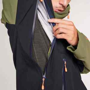 Veste de ski pour homme, personnalisée, décontractée, respirante, imperméable, coupe-vent, rembourrée en coton, fermeture éclair, pour les sports d'hiver - Product Image 4