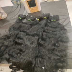 Cabello Humano Brasileño 100% # Extensiones de Cabello Humano Natural Color Marrón Oscuro, 8 Piezas, para Trenzas - Product Image 4