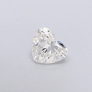 Bague de fiançailles personnalisée sophistiquée et romantique, magnifique diamant taille cœur de 0,83 carat E VS1 avec une excellente finition. - Product Image 2