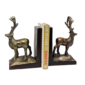 Sculpture de renne classique moderne faite à la main, best-seller, meilleur prix, décoration d'intérieur pour les célébrations de Noël, en métal - Product Image 6