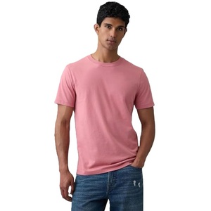 Camiseta de cuello redondo personalizada 100% algodón para hombre, camiseta de cuello redondo de color sólido, camiseta para hombre, camiseta de cuello redondo para hombre - Product Image 5