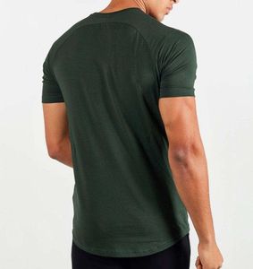 Men's Plus Size Athletic Yoga Gym Wear Muscle Fit Jersey Blank Tee with Raglan Sleeve Breathable Cotton Spandex Workout <b>T</b>-<b>Shirt</b> - Product Image 5