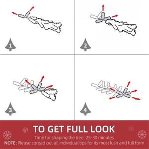 Albero di Natale da 1,8 m, Decorazioni Festive per le Feste - Product Image 2