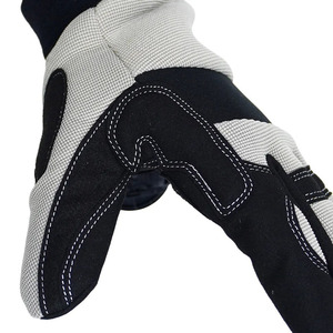 Gants de mécanicien pour hommes, très demandés, avec logo personnalisé, meilleur design, en cuir, pour le travail - Product Image 4