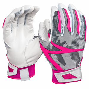Gants de frappe de baseball et de softball de qualité supérieure en cuir véritable, service ODM/OEM, gants de frappe de baseball pour adultes en vente - Product Image 4
