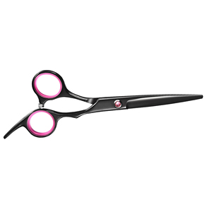 กรรไกรตัดผมระดับมืออาชีพ พรีเมียม ปี 2026 สำหรับช่างตัดผม  คมกริบ ทำจากสแตนเลสสีดำ พร้อมโลโก้สั่งทำ - Product Image 4