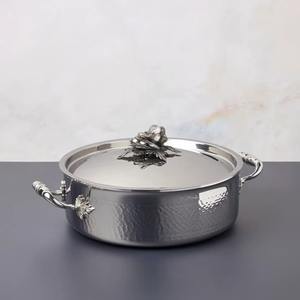 Diseñado con metal pulido de primera calidad, este elegante calentador de alimentos eleva instantáneamente el estilo de cualquier mesa de comedor. - Product Image 2