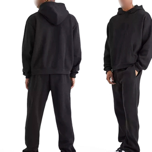 Fournisseur Direct – Nouveauté : Ensembles de Survêtements Homme à Capuche Coupe Évasée Style Streetwear, Manches Longues, Hiver, Personnalisables avec Logo, Prix Abordable - Product Image 3