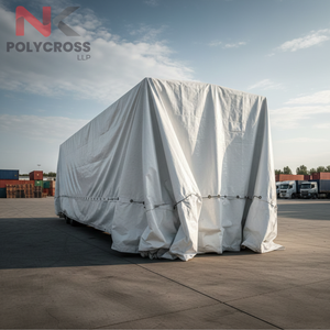 Bâche robuste en PVC de qualité industrielle pour protection d'équipements extérieurs, imperméable et résistante aux UV - Product Image 5