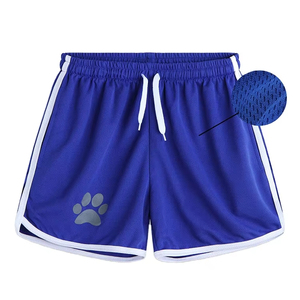 กางเกงขาสั้นผู้ชายผ้าตาข่ายรัดเชือกสำหรับออกกำลังกายกลางแจ้งลำลอง แห้งเร็ว ระบายอากาศได้ดี ผลิตจากโพลีเอสเตอร์ 100% สีสันหลากหลาย รับผลิตตามสั่งสำหรับฤดูร้อน ขายส่ง - Product Image 1