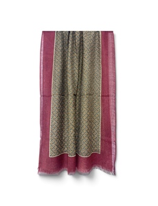 Châle imprimé doux de haute qualité avec bordure, idéal pour les tenues ethniques et élégantes, parfait pour un usage quotidien, au meilleur prix auprès du fournisseur. - Product Image 1