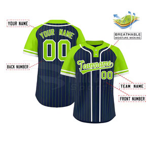 New Arrival Plus Size Baseball Two Button Shirts <b>Light</b> Weight Baseball Two Button Shirts For Adult - Product Image 2