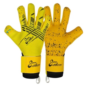 Gants de gardien de but de football en latex de haute qualité, personnalisés, pour adultes, avec protection des doigts, épaissis - Product Image 3