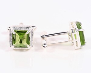 Mancuernillas Personalizadas de Lujo para Hombre |   Mancuernillas de Acero Inoxidable y Plata de Ley 925 |   Joyería al por mayor para puños de camisa de negocios y bodas - Product Image 3