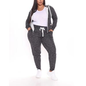 Women's Low Waist Drawstring Straight Leg Cotton Sweatpants Wholesale Oversized Jogger Blank Loose Solid <b>Lounge</b> Wear Plus Size - Product Image 3