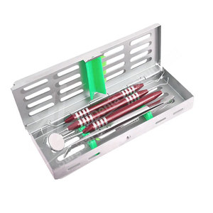 Juego de Instrumentos Quirúrgicos Manuales de Alta Calidad para Examen Dental Profesional, 5 Piezas, Certificado CE, Acero Reutilizable - Product Image 4
