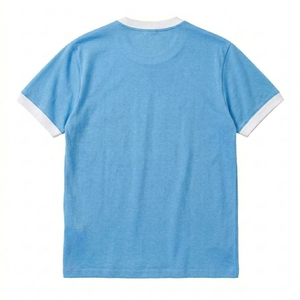 T-shirt pour homme en coton 100% uni, impression personnalisée, taille plus, manches courtes, poids lourd 200 GSM, t-shirt décontracté - Product Image 5