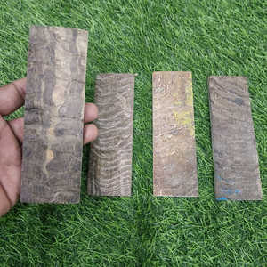 Nouvelle conception, meilleure qualité, écologique, plaques de couteau rectangulaires en corne de brebis polie couleur naturelle, meilleur prix - Product Image 3