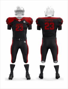 Breathable 100% Polyester Mesh American Football UniformHeat Transfer Print Short Adults Custom Name Number Logo Wholesale - Product Image 1