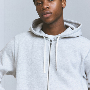 Sweats à capuche épais personnalisés pour l'automne et l'hiver, imprimés, en peluche et de couleur unie, pour hommes, marque de mode personnalisée - Product Image 5