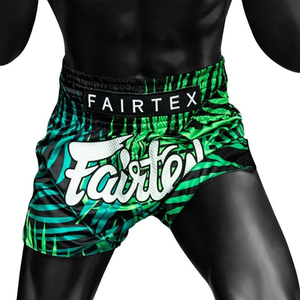 Customized Fairtex Boxing Muay Thai Shorts Custom Logo Bjj Best Muay Thai Shorts Leave Printed Comfortable Satin Boxing Shorts - Product Image 6