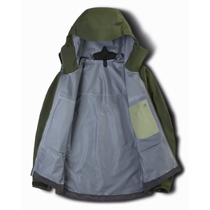 Veste de ski imperméable en Cordura pour homme, avec fermeture éclair, en polyester noir, pour adultes - Product Image 4