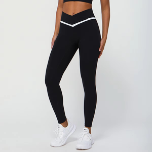 Pantalones de Yoga Personalizados para Mujer, Talla Grande, Diseño Sólido, Sublimación Impresa en Fábrica, con Cierre de Cordón - Product Image 5