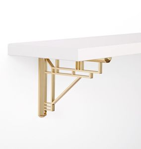 Custom Made Brass <b>Shelf</b> <b>Bracket</b> for Luxury Furniture Projects Wholesale Decorative Hardware Manufacturing Export Supply - Product Image 1