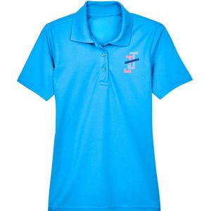 Jack and Jill Women's Custom Embroidered <b>Polo</b> Shirt Stylish Button <b>Neck</b> Short Sleeve Casual Uniform Top Premium <b>Ladies</b> Wholesale - Product Image 2