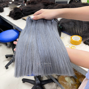 วิกผมหยิกแบบไม่พันกันผมคนจากเวียดนามดิบ100% ผมตรงที่นุ่มที่สุด - Product Image 5