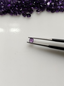 Ametyste africaine naturelle 3MM taille coussin violet, pierre précieuse de qualité supérieure pour la fabrication de bijoux - Product Image 2