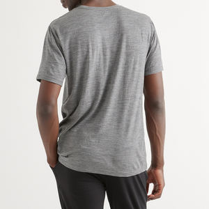 T-shirt à manches courtes pour homme, t-shirt d'été pour homme, t-shirt en coton de bambou, t-shirts pour homme, t-shirts en jersey bio, t-shirts oversize - Product Image 5