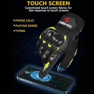 Gants de cyclisme, de pêche et d'équitation unisexes en polyester compatibles avec les écrans tactiles pour l'été - Product Image 5