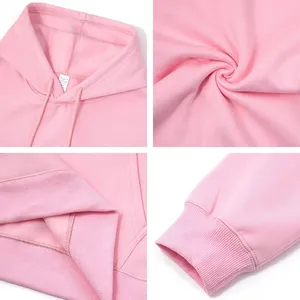 Sweat-shirt unisexe en molleton épais brodé ODM, mélange coton-polyester, style streetwear, pour l'automne – Vente en gros - Product Image 5