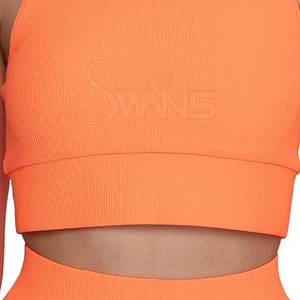 Nouvel ensemble de yoga professionnel 2 pièces pour femme, design 2026, en Spandex/Nylon respirant avec logo frontal, vente en gros, nouvelle arrivée - Product Image 6